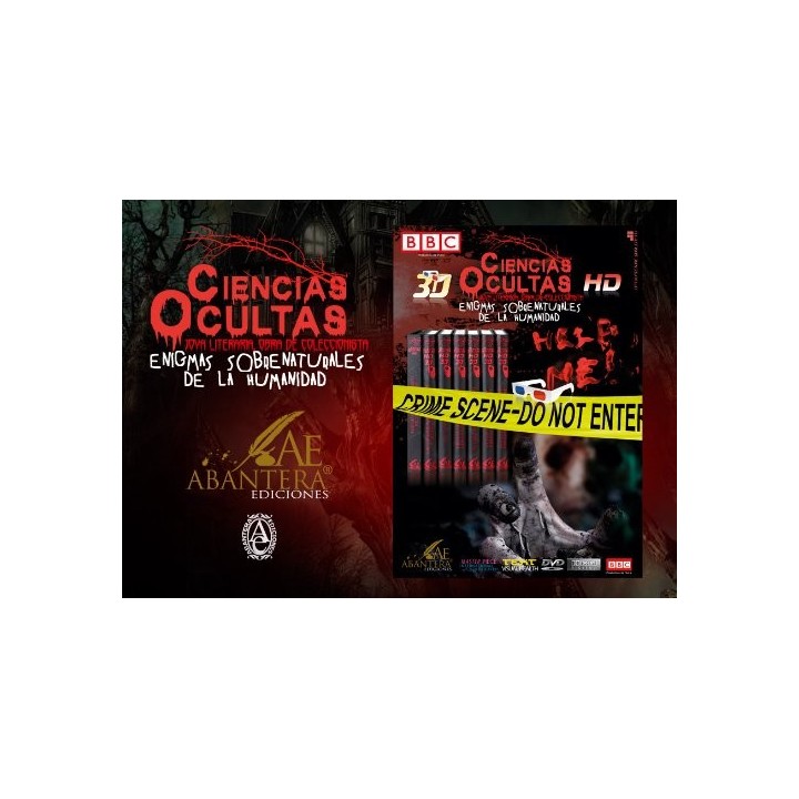 Ciencias ocultas. Enigmas sobrenaturales de la humanidad. 6 tomos más caja estuche DVD. (Completa)